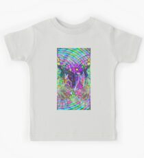 Retro-Divided Nature Kids Tee