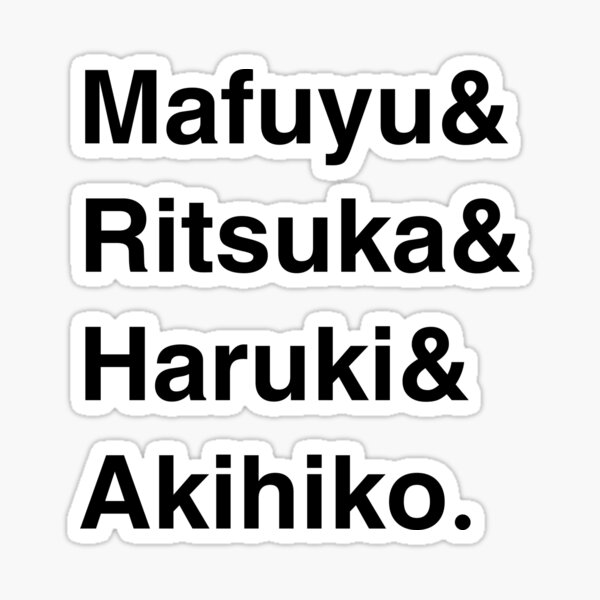Anime Names List