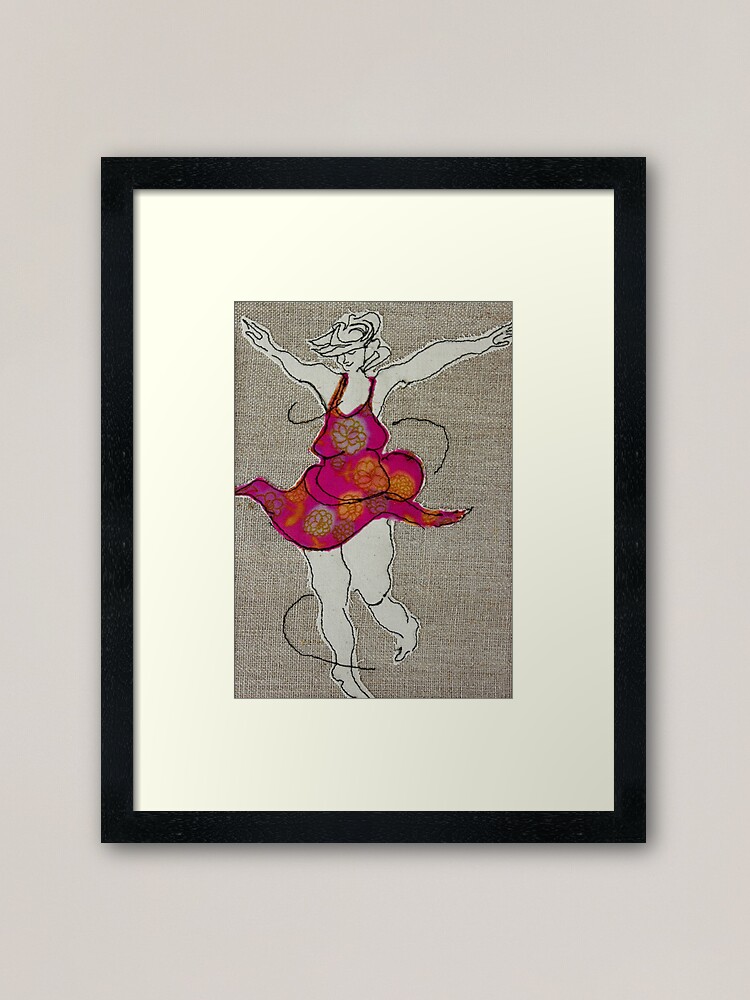 Alternate view of Dancing Queen Framed Art Print