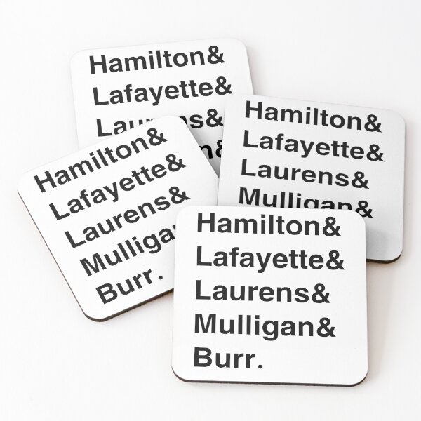 Item preview, Hamilton Character Names List designed and sold by caitied10.