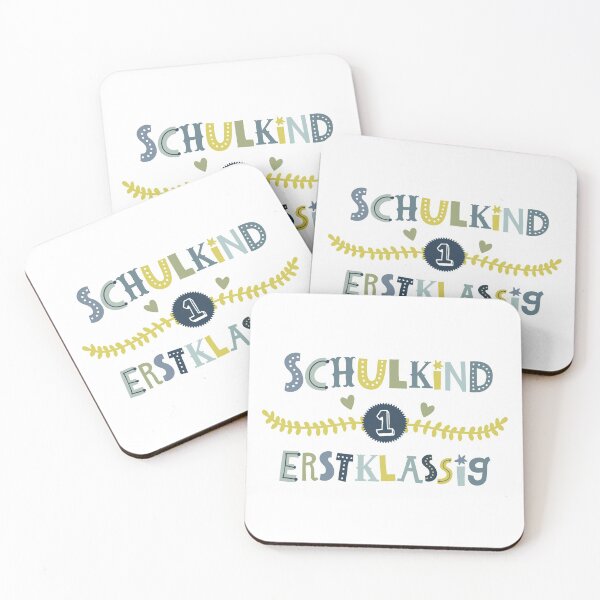 Item preview, Schoolchild First class blue designed and sold by Designerseits.