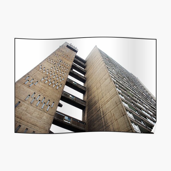 Balfron Tower, Poplar, London Poster