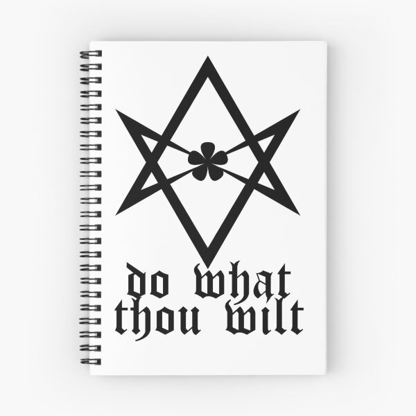 Item preview, Do What Thou Wilt - Unicursal Hexagram designed and sold by artpirate.