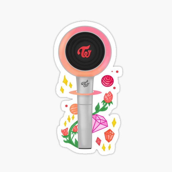 Twice Lightstick Sticker for Sale by Movie House