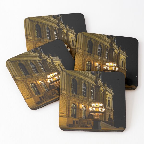 Item preview, Street gas lamp at night designed and sold by lena-maximova.