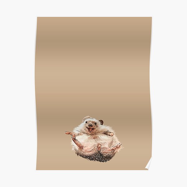 Hedgehog Madness Poster