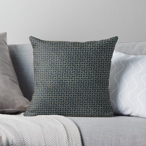 Art Deco Patterns Throw Pillow