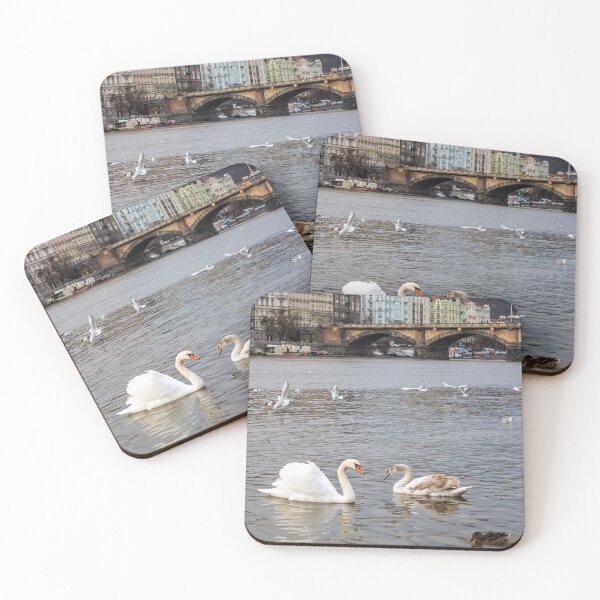 Item preview, Birds at Vltava river in Prague designed and sold by lena-maximova.