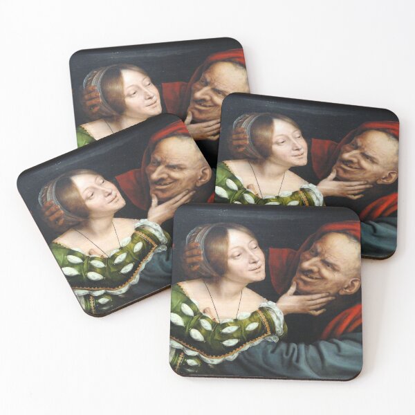 Item preview, Ill-Matched Lovers - Quinten Massys - c1520 designed and sold by CrankyOldDude.