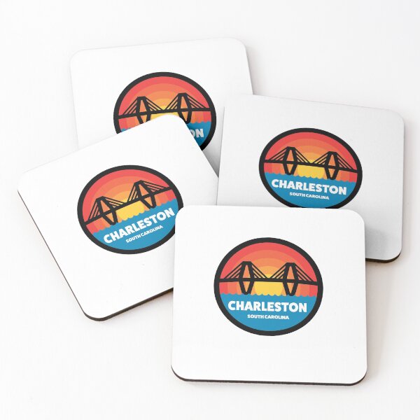 Item preview, Charleston South Carolina Sunset Ravenel Bridge designed and sold by ryewilcox.