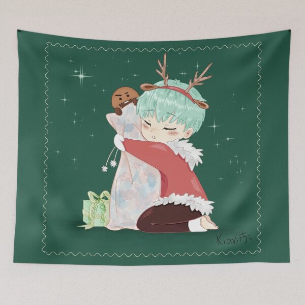 Item preview, BTS Christmas (Suga) designed and sold by KiarAka.