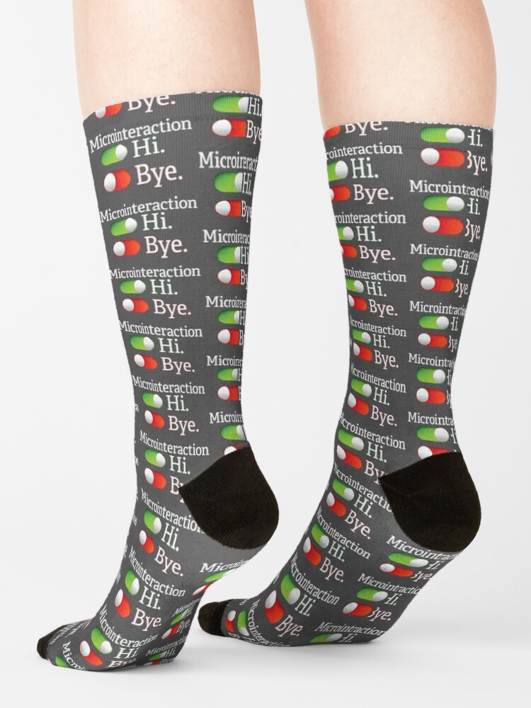 Alternate view of Microinteractions. Socks