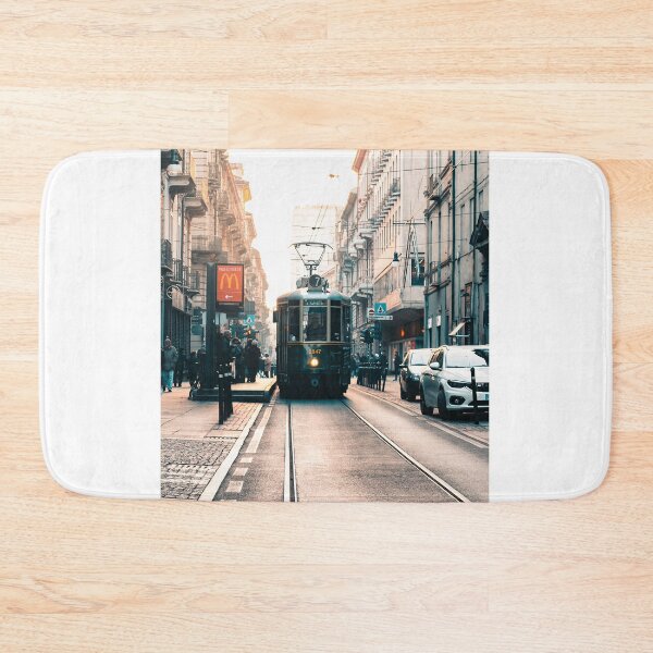Item preview, Torino Tram Italy, perspective leading lines designed and sold by Long Exposure.