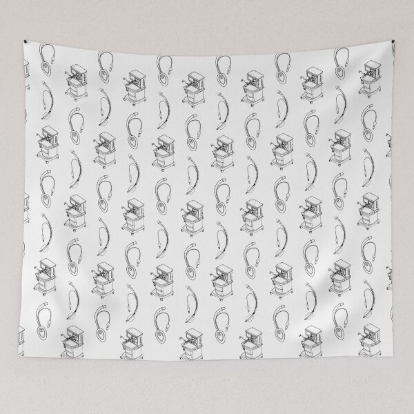 Item preview, Endotracheal Tube Laryngeal Mask Anesthesia Machine Pattern designed and sold by VersiMerch.