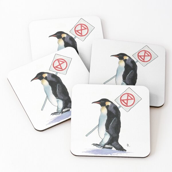 Item preview, Penguin climate protester designed and sold by digbylidstone.