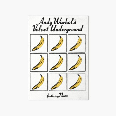 Artikel-Vorschau von The Velvet Underground und Nico, designt und verkauft von Music Artisan.