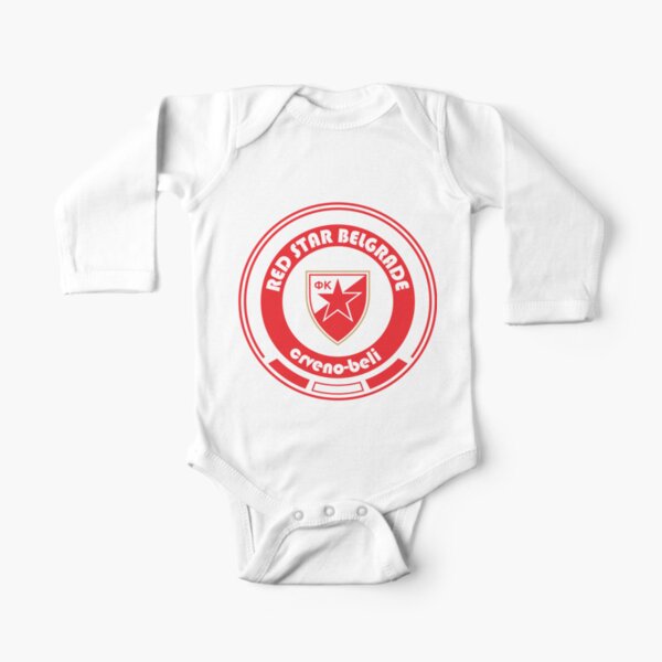 Super Liga - Team Red Star Belgrade Long Sleeve Baby One-Piece