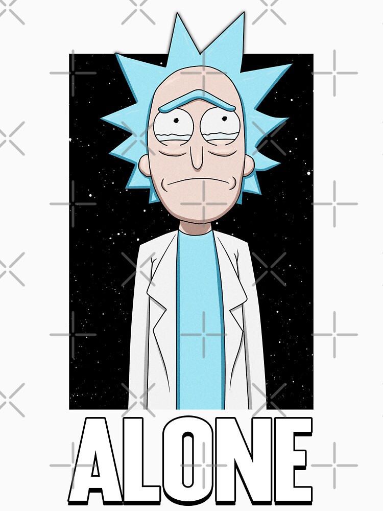 Sad Rick T Shirt By Simplet S Redbubble