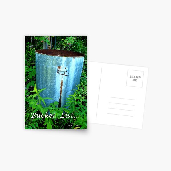 Bucket List... Postcard
