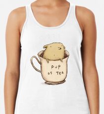 Camiseta con espalda nadadora Pup of Tea