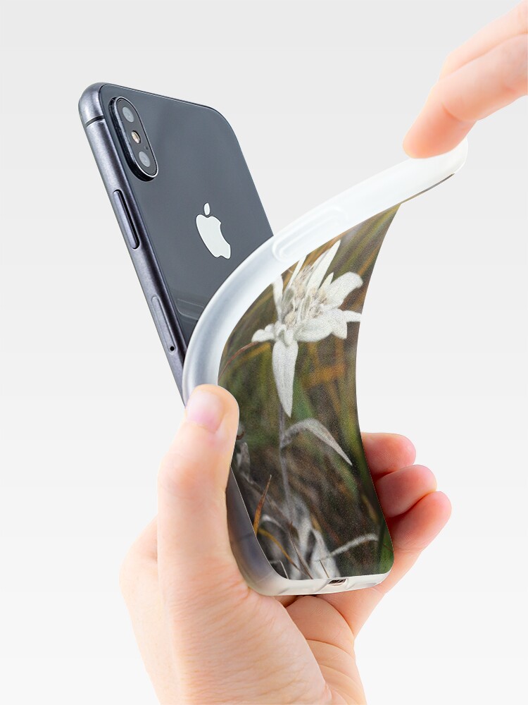 Alternate view of Alpine Edelweiss iPhone Case & Cover