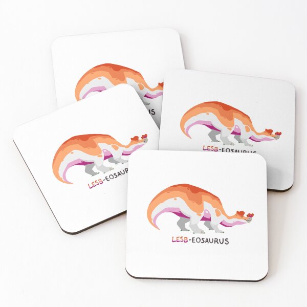 Item preview, Pride Dinos - Lesb-eosaurus  designed and sold by AdamDrawsThings.
