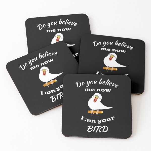 Item preview, Budgerigar, confident bird in white. designed and sold by Bodino.