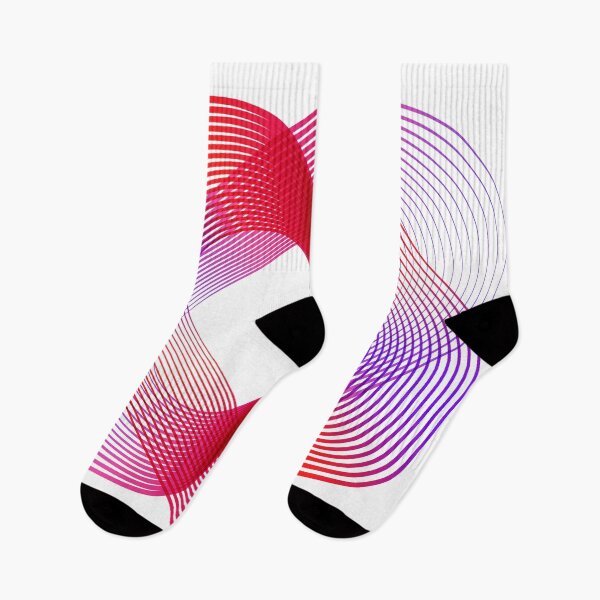 Item preview, Geometric red pink love heart abstract  designed and sold by Carolina Salazar.