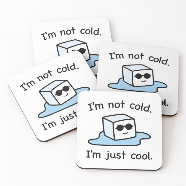 Item preview, I'm Just Cool designed and sold by LuckyFoxDesigns.