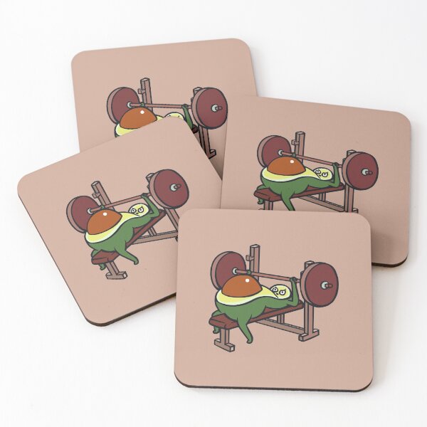 Item preview,  Avocado Bench Press designed and sold by Huebucket.
