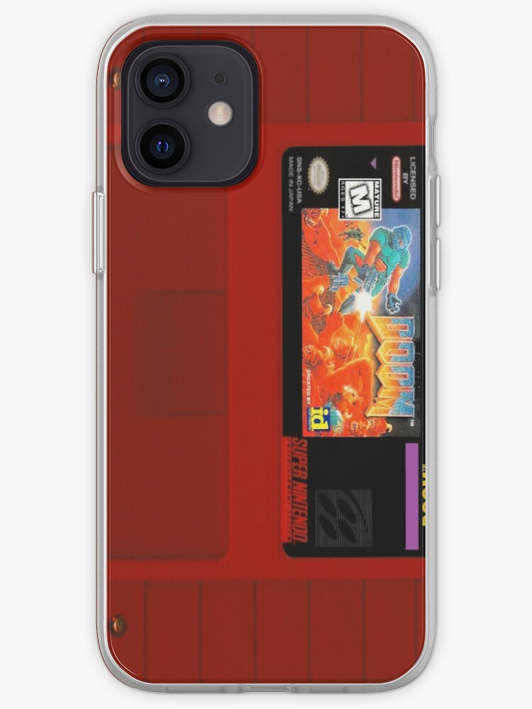 Snes Cart Doom Iphone Case Cover By Wil2liam4 Redbubble