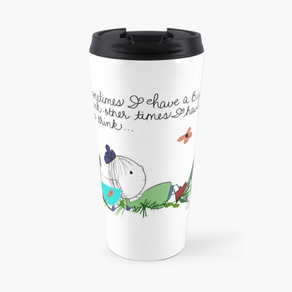 Big Thinker Little Sunshine Iris Diane by Jami Amerine Travel Mug