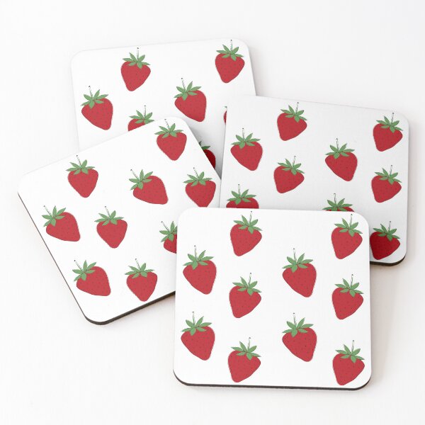 Aperçu de l'œuvre Motif de fraise simple, design d'été doux créée et vendue par magfoster.