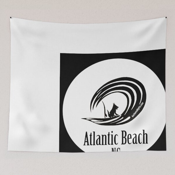 Item preview, Atlantic Beach NC Surf Dog designed and sold by barryknauff.