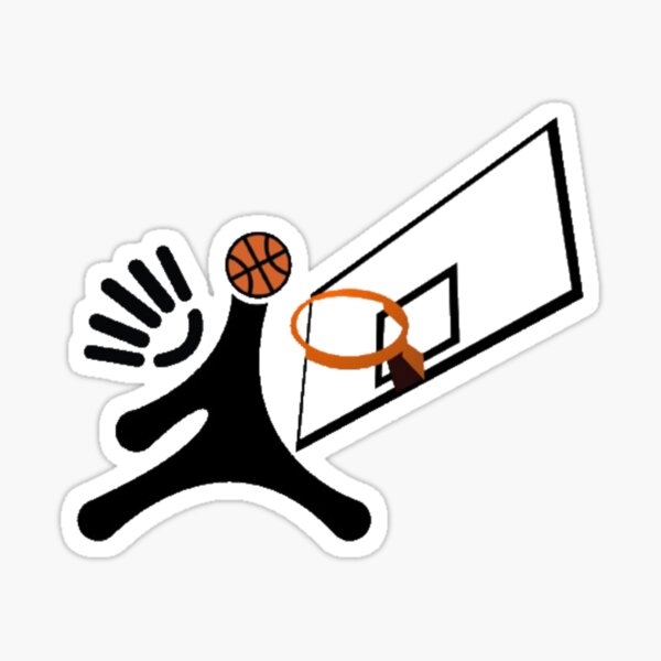 Hydro Flask Basketball and Hoop Logo 