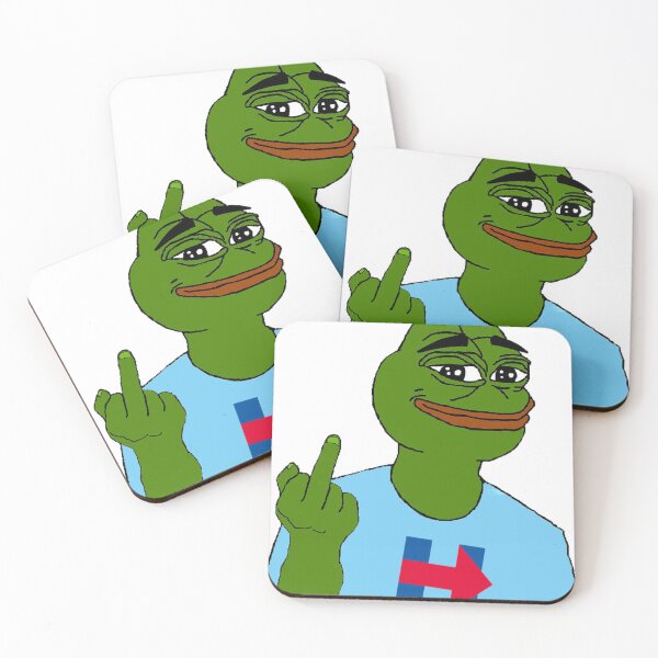 Item preview, Fuck you Pepe designed and sold by dominik4321.