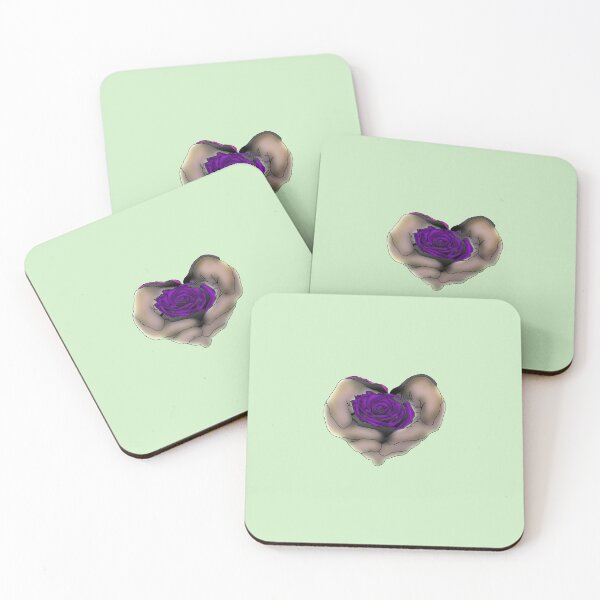 Item preview, Holding A Purple Rose designed and sold by Teal-Cookie.