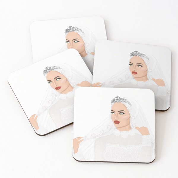 Item preview, Hijab bride wearing a crown designed and sold by Imanitasong.