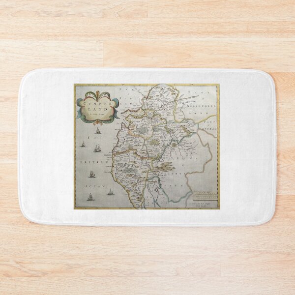 Item preview, Lake District Landscape Collection - Cumberland Morden Map 1722 designed and sold by WizardsWorld.