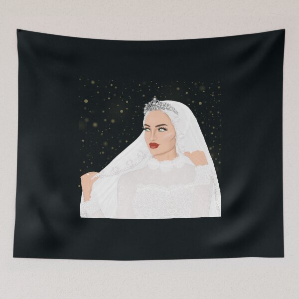 Item preview, Hijab muslimah princess bride designed and sold by Imanitasong.
