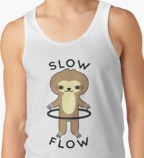 Slow Flow - Hoop Sloth Tank Top