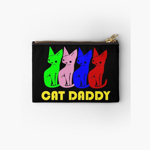Item preview, Cat Daddy Four Kittens | NickerStickers® on Redbubble designed and sold by NickerStickers.