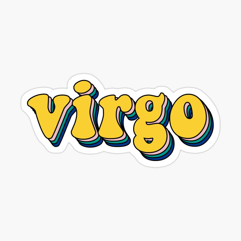 Virgo Yellow Art Print