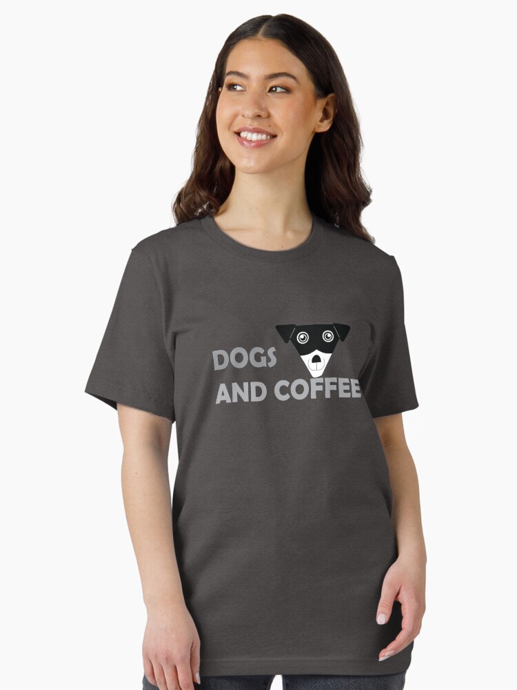 Thumbnail 1 of 7, Essential T-Shirt, Dogs and Coffee designed and sold by willpate.