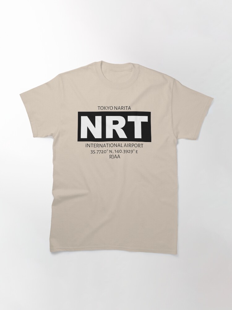 Alternate view of Tokyo Narita International Airport NRT Classic T-Shirt