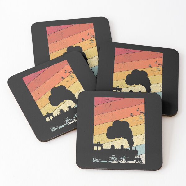 Item preview, Train product. Retro Style Steam Train print designed and sold by PackAPunch.