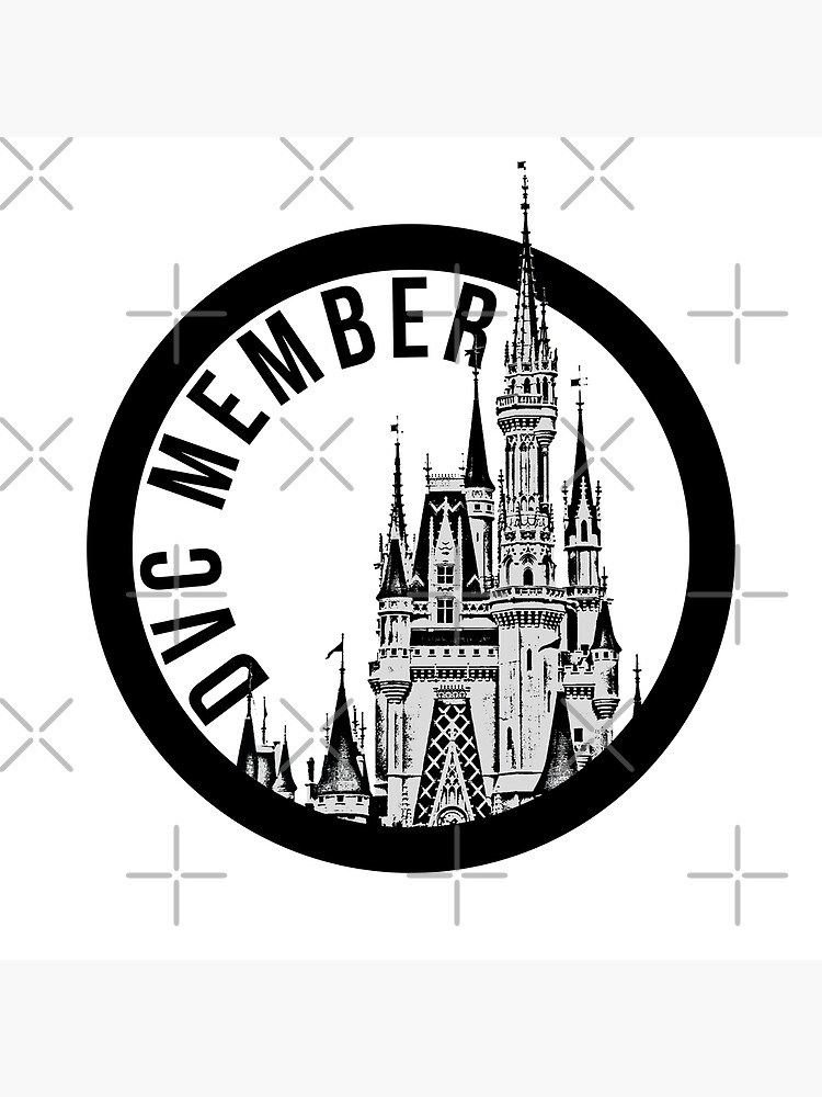 "DVC Member Magic Castle" Poster by FandomTrading Redbubble