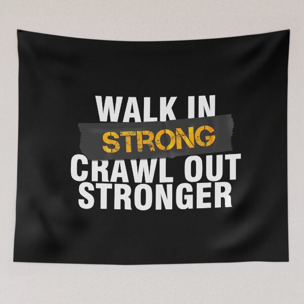 Item preview, Walk in strong, crowd out stronger designed and sold by Urosek.