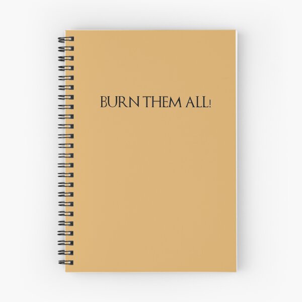 Item preview, GOT Quote - Burn them All designed and sold by Marwative ..