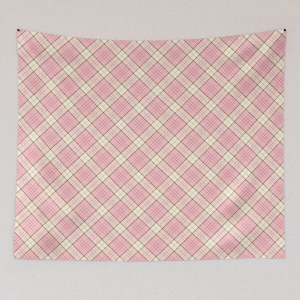 Item preview, Pink, Brown and Yellow Tartan Pattern designed and sold by BigAl3D.